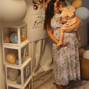 Floral baby shower Taylor Dress